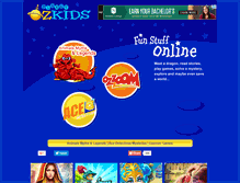 Tablet Screenshot of http.planetozkids.com